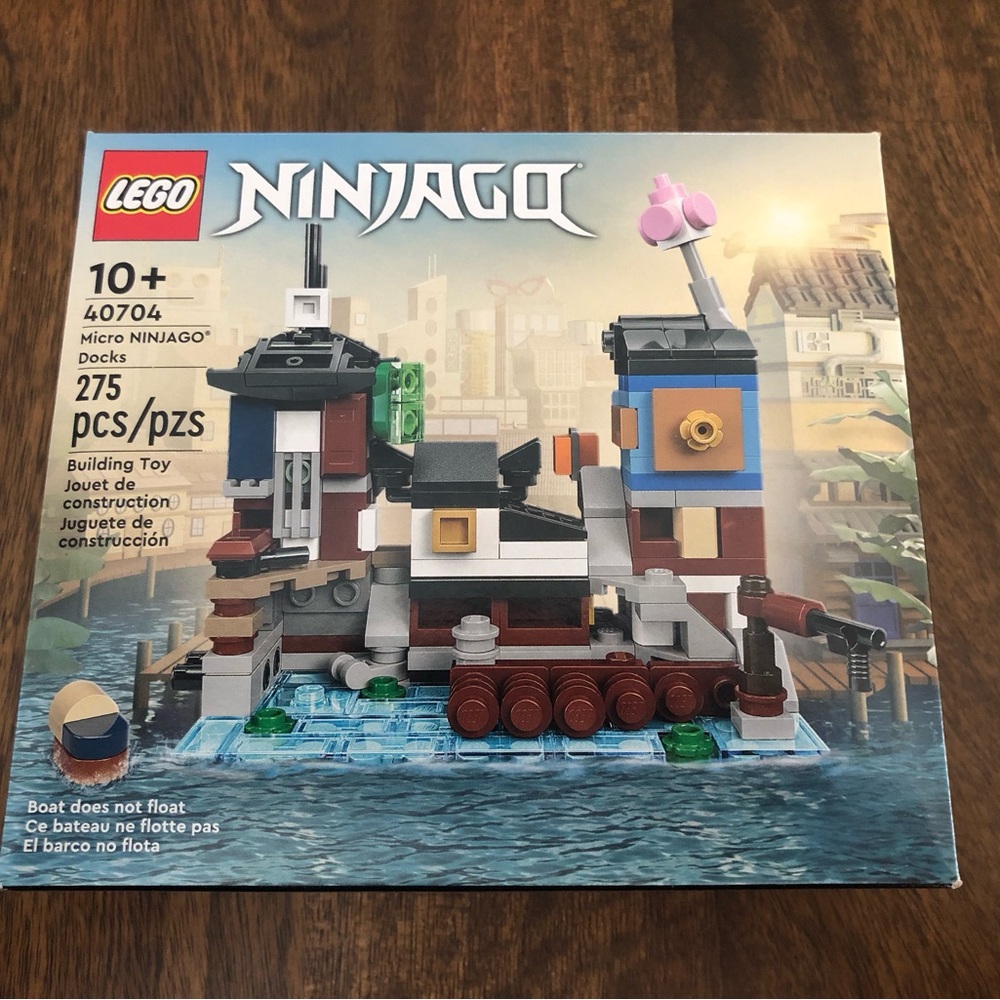 LEGO 40704 NINJAGO Micro Docks SEALED